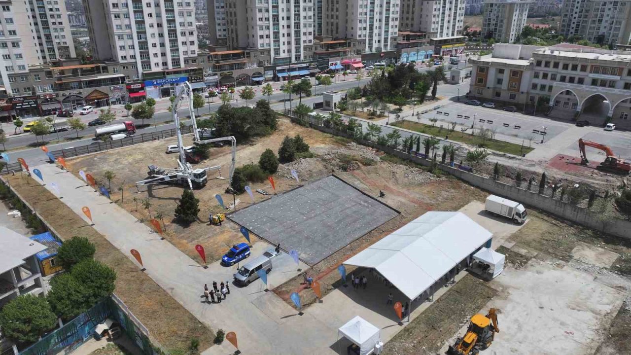 Başakşehir’de Bahçekent Spor Parkı’nın temeli törenle atıldı