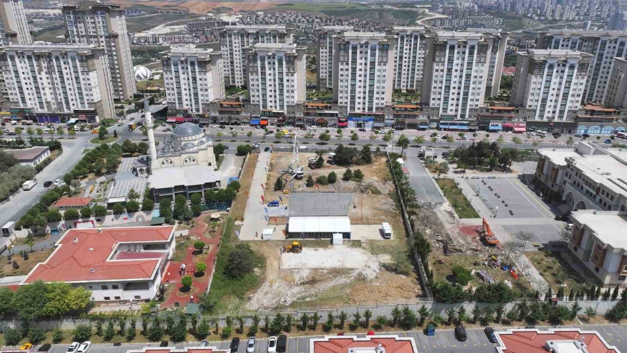 Başakşehir’de Bahçekent Spor Parkı’nın temeli törenle atıldı