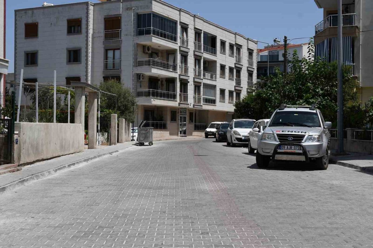 Davutlar’da üstyapı çalışmaları aralıksız devam ediyor