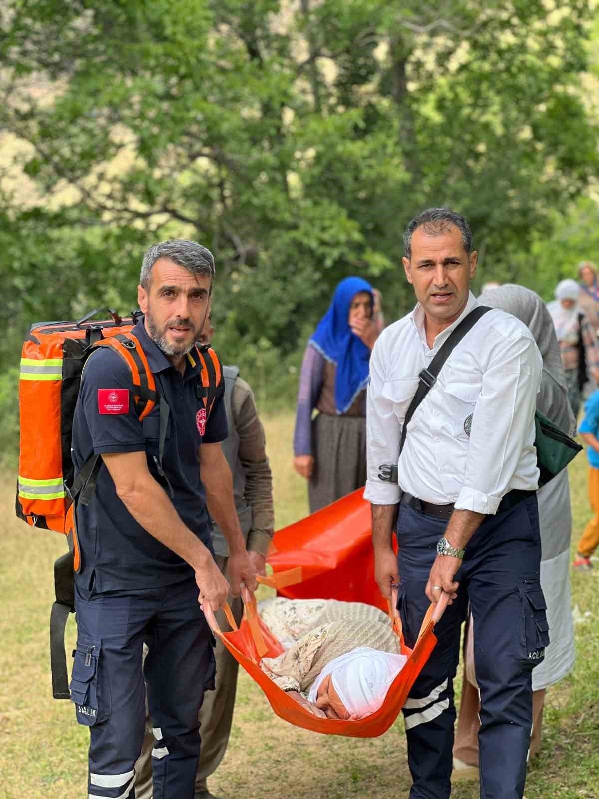 KOAH Hastasının imdadına ambulans helikopter yetişti