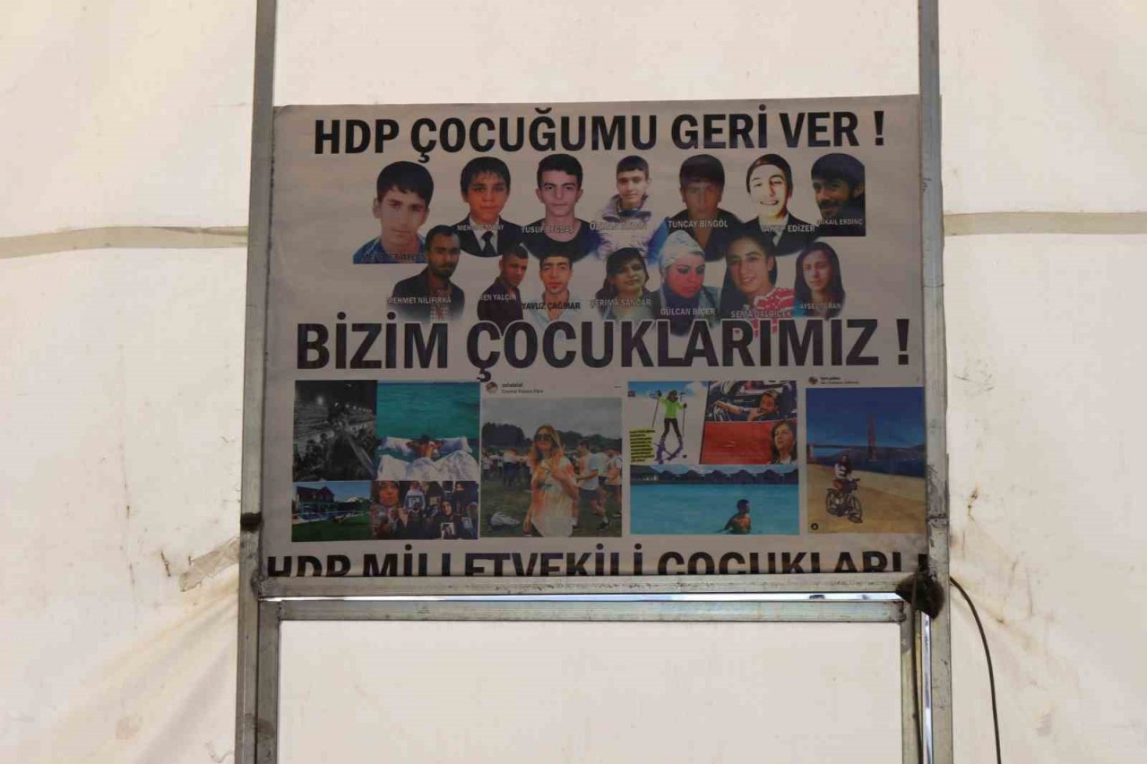 Ailelerin evlat nöbeti bin 423 gündür devam ediyor