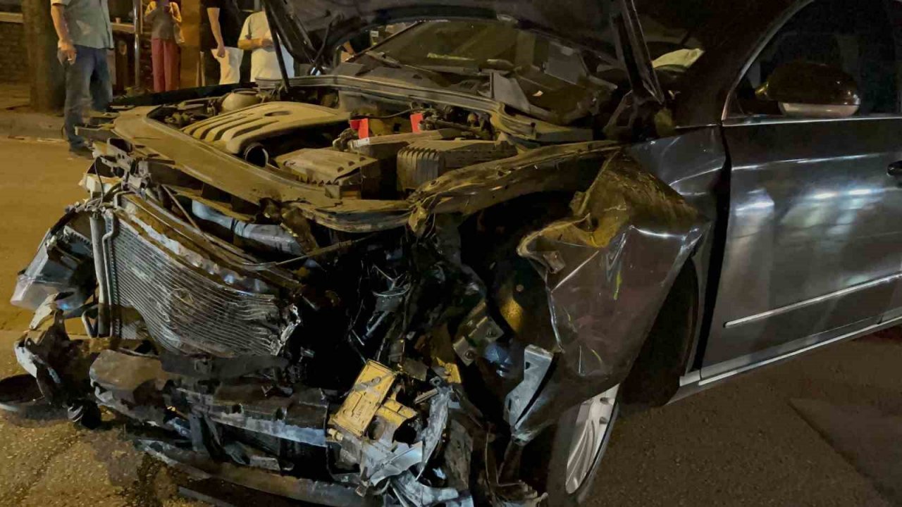 Hatalı dönüş kazaya neden oldu: 1 yaralı