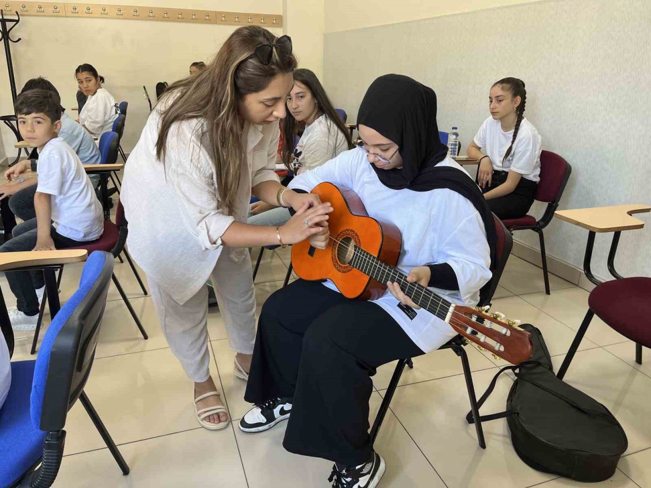 Müziğin notaları Hacılar’dan yükseliyor
