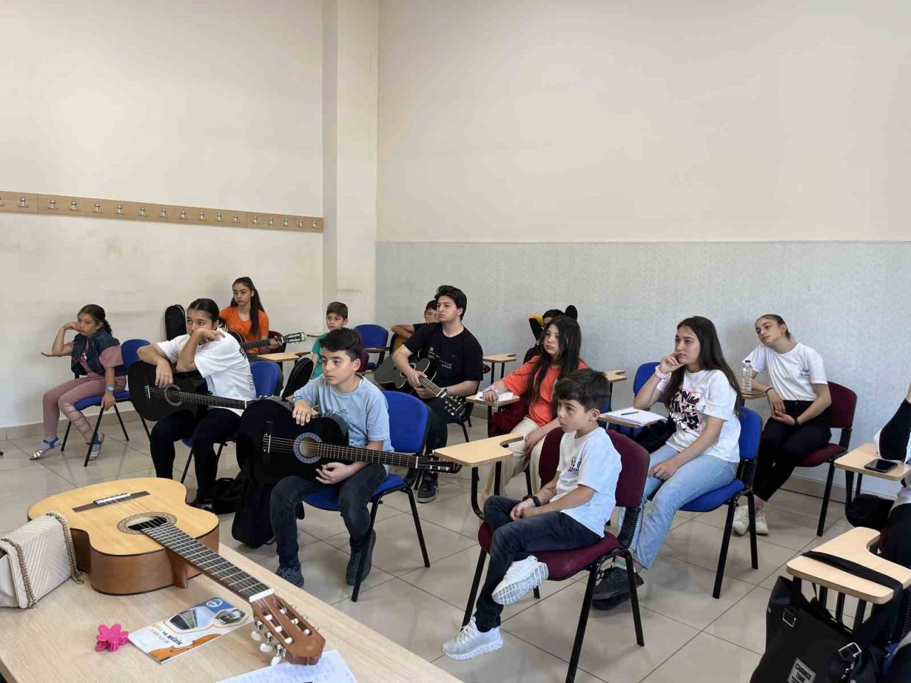 Müziğin notaları Hacılar’dan yükseliyor