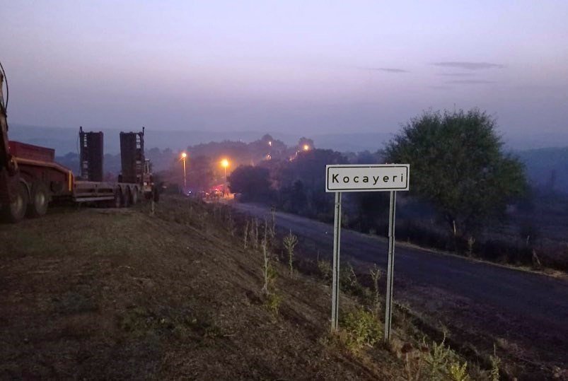 Kütahya Belediyesinden orman yangını söndürme çalışmalarına destek