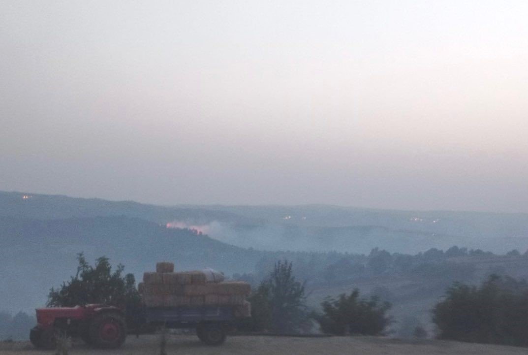 Kütahya Belediyesinden orman yangını söndürme çalışmalarına destek