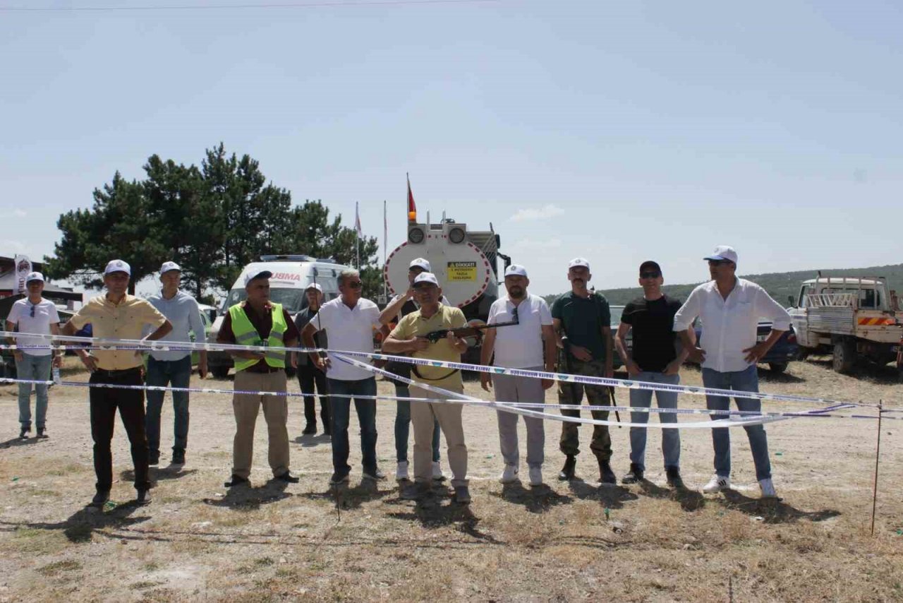 Kütahya’da atış yarışmaları düzenlendi