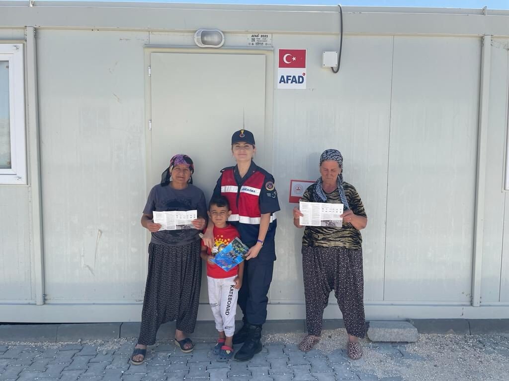 Malatya’da Jandarmadan KADES bilgilendirmesi