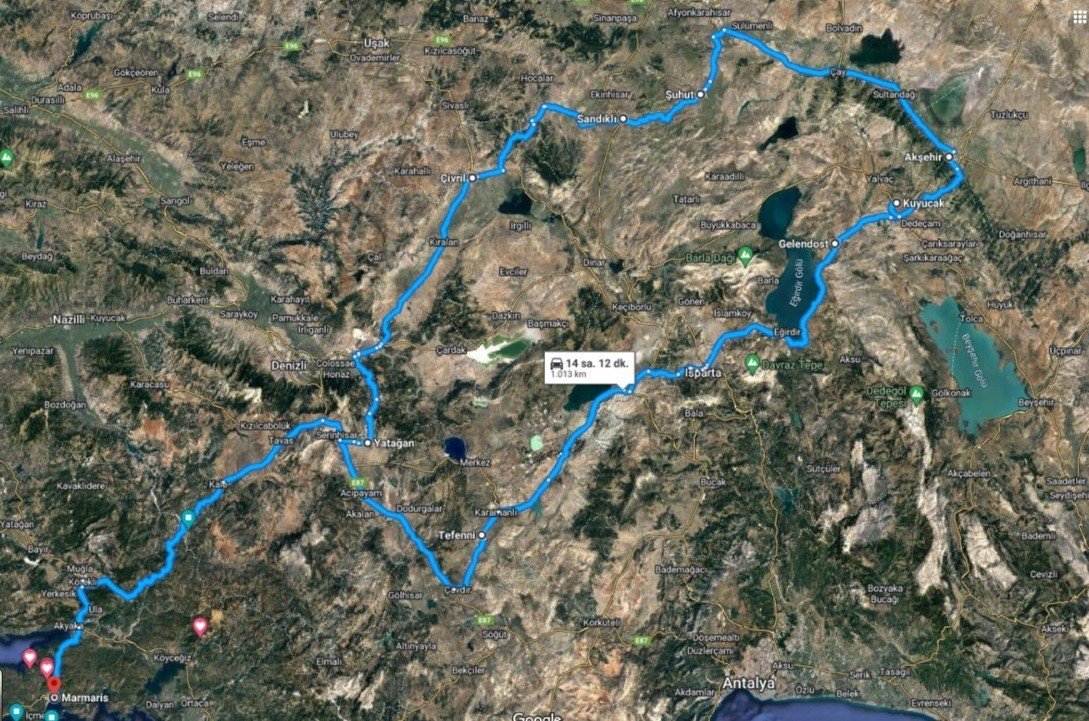 Marmaris’te ’Memleketten Selam Var’ projesi sürüyor