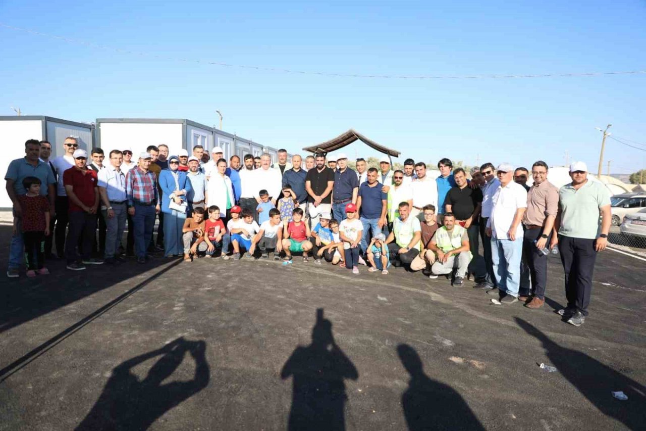 Dulkadiroğlu ilçesinin 2. yaşam alanı depremzedelerin kullanımına sunuldu