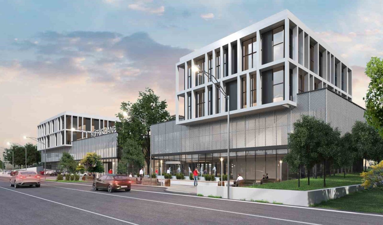 Menemen’e dev kütüphane