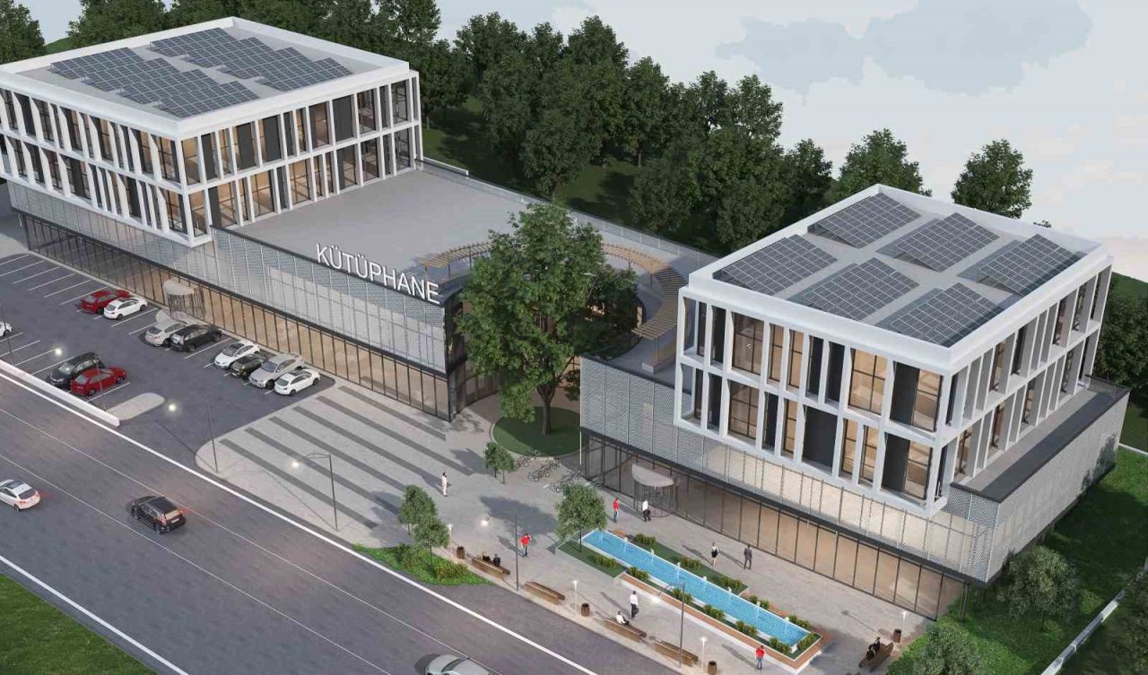 Menemen’e dev kütüphane