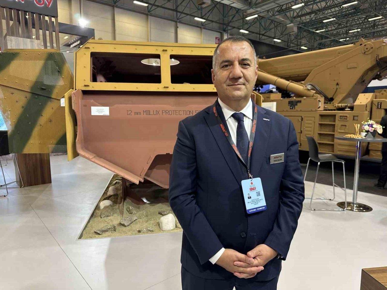 Miilux OY’un yeni zırh çeliği IDEF’23’te tanıtıldı