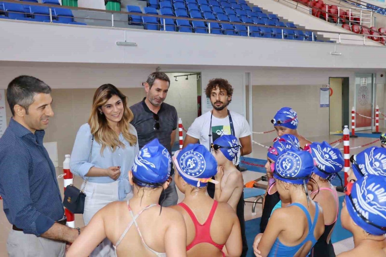 Nazilli’de Yüzme Bilmeyen Kalmasın projesi devam ediyor