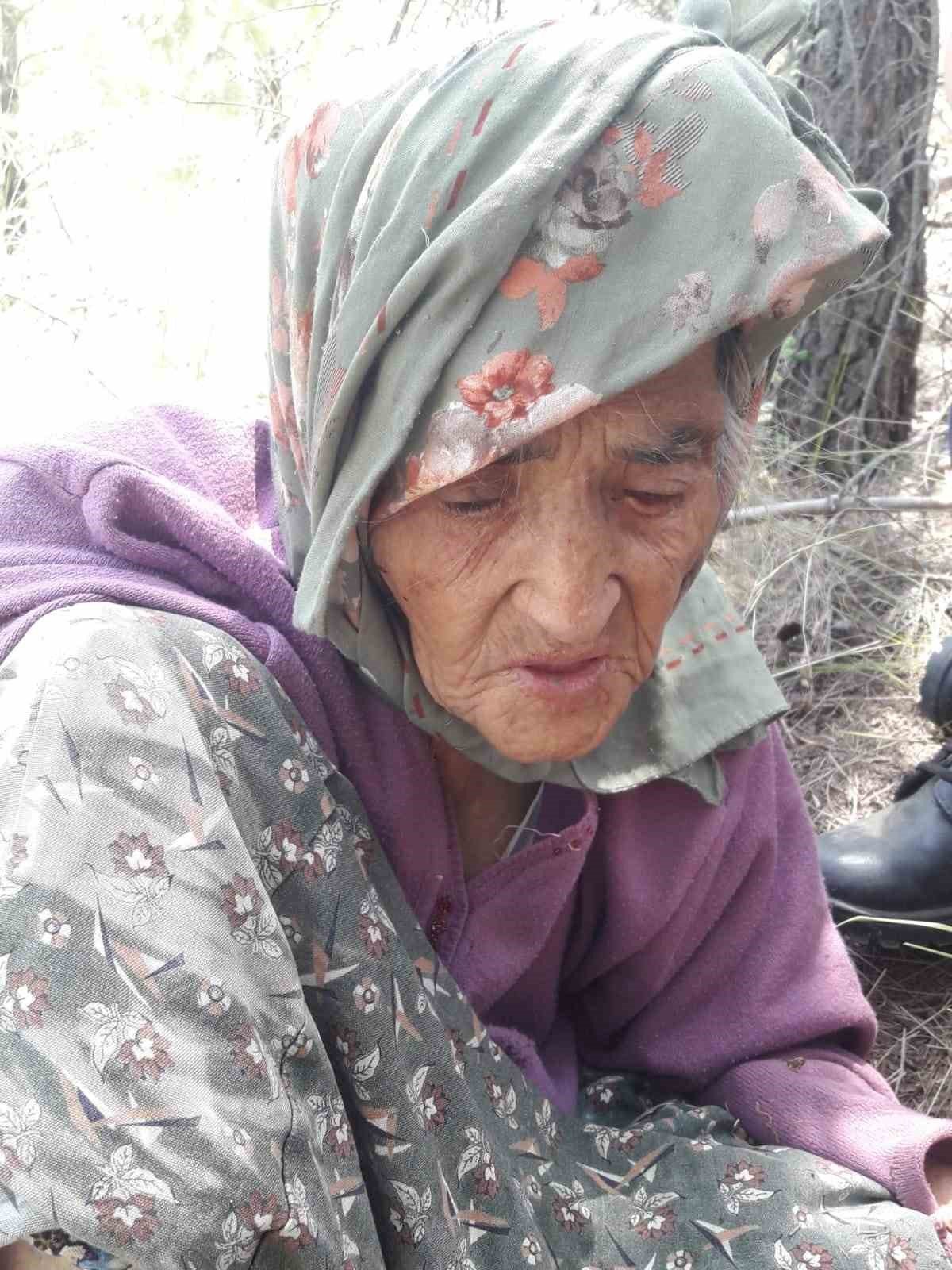 Kayıp olarak aranan 105 yaşındaki kadın 28 saat sonra bulundu