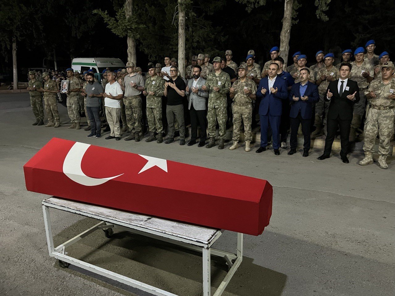 Kalp krizi geçiren kıdemli başçavuş şehit oldu