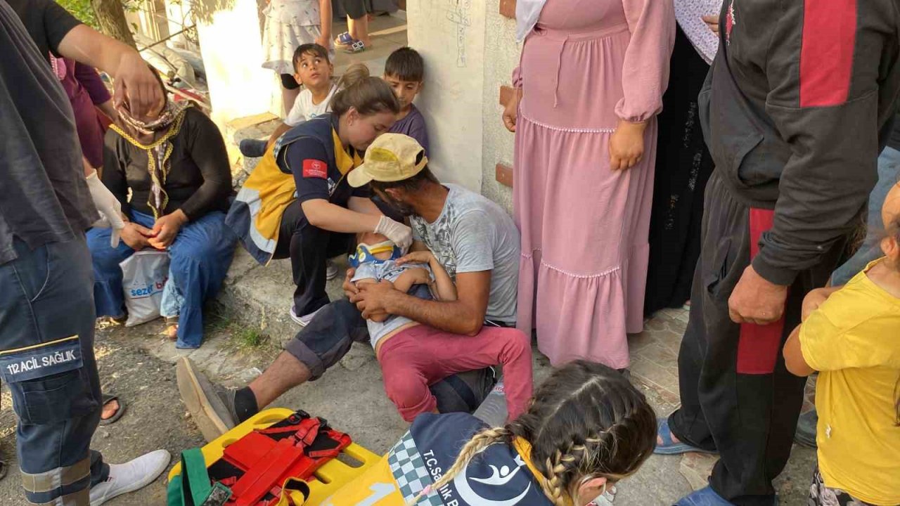 5 yaşındaki çocuk oyun oynarken balkondan düştü