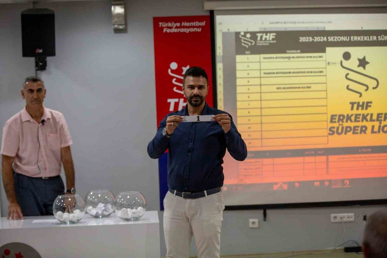 Hentbol Kadın ve Erkekler Süper Liglerinde fikstür çekildi