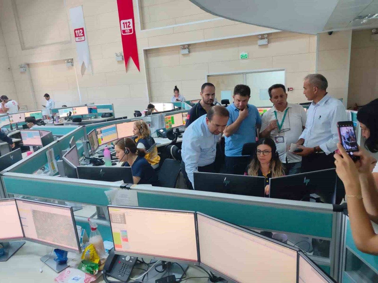 Aydın 112 Acil Çağrı Merkezi günde bin çağrıya cevap veriyor