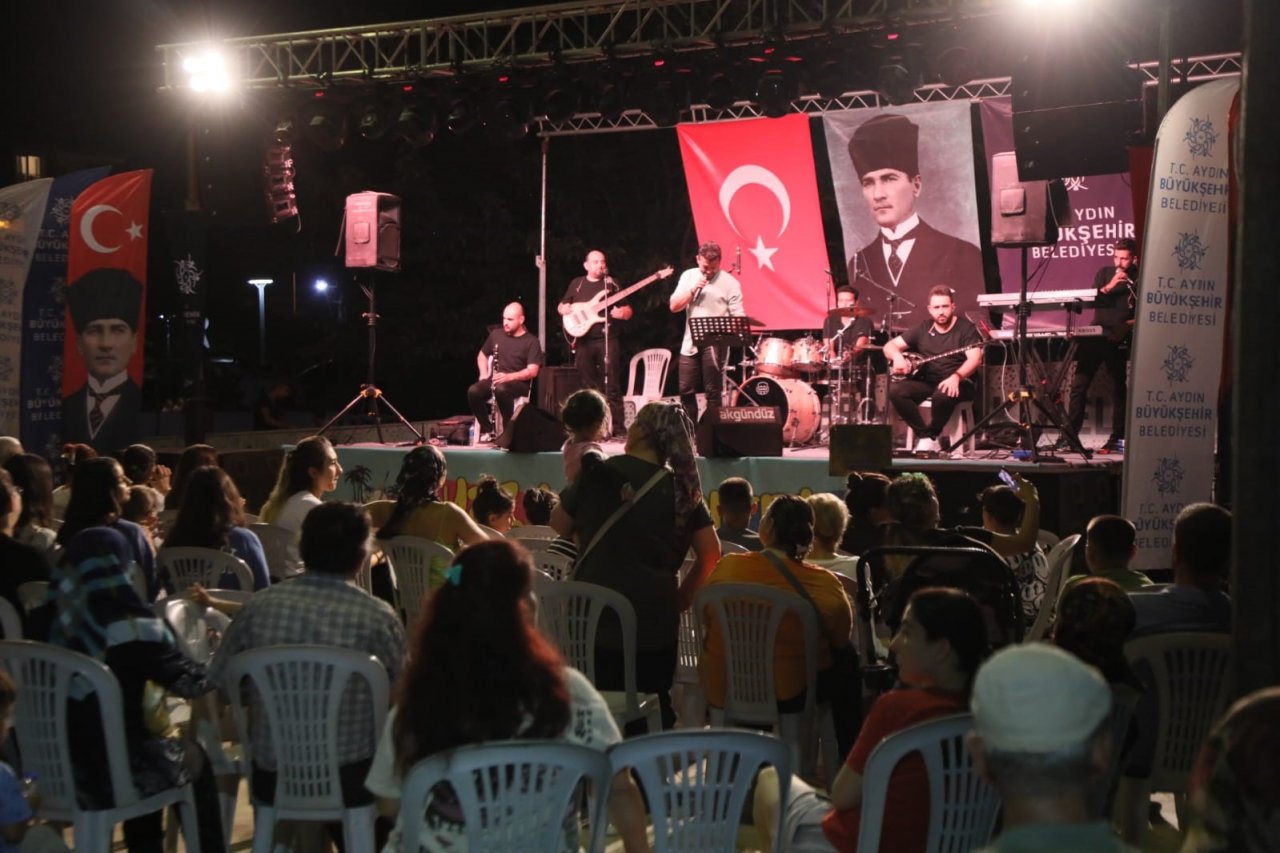 Aydın Büyükşehir’den Germencik’te yaz konseri