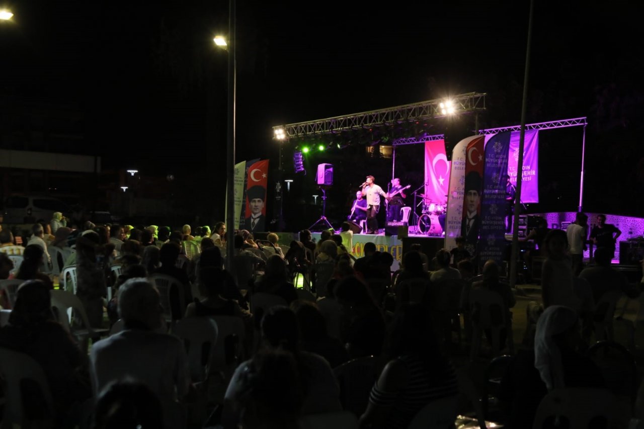 Aydın Büyükşehir’den Germencik’te yaz konseri