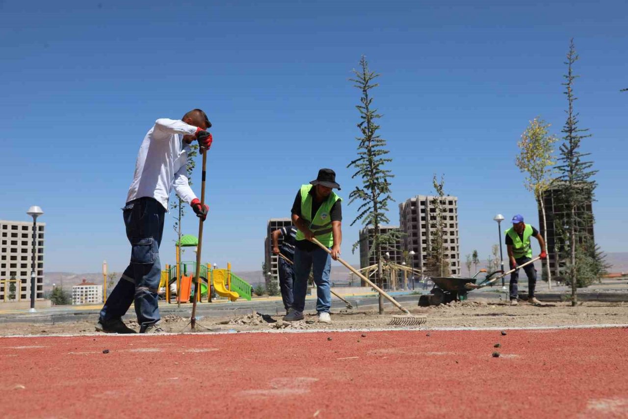Yeşilyurt Park alanında ’Doğa dostu’ Çalışmalar