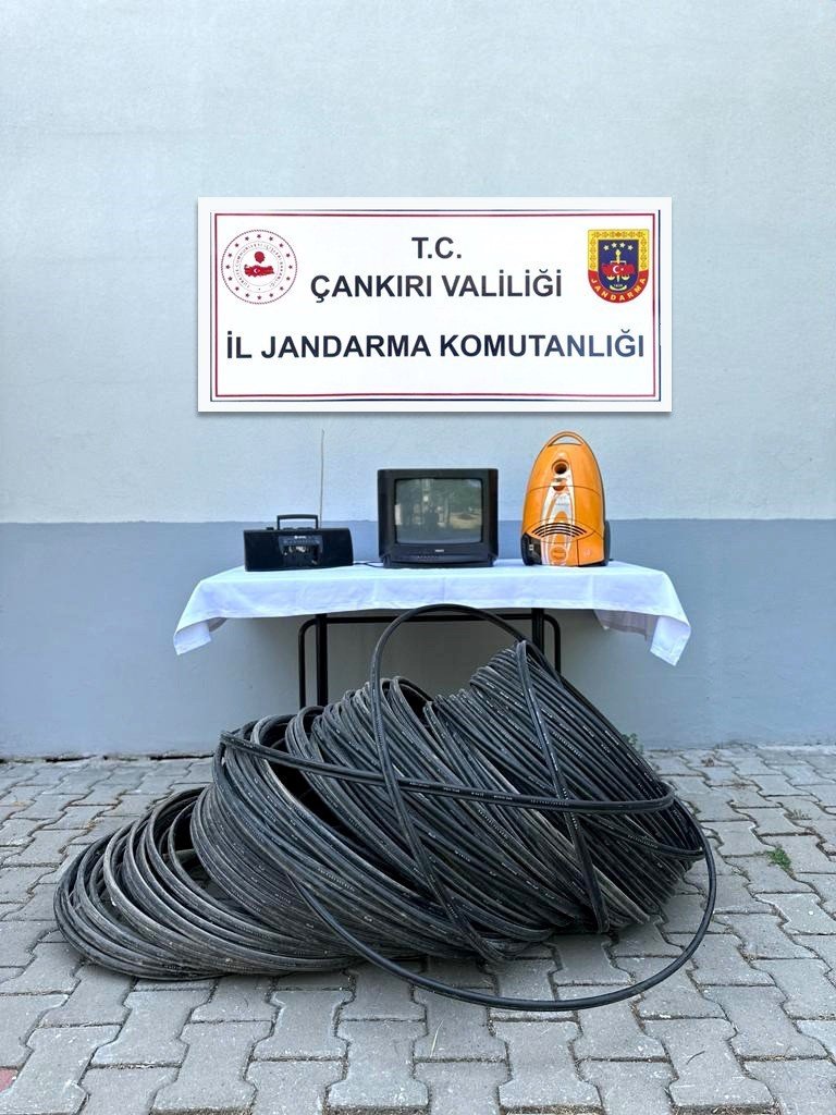 Çankırı’da hırsızlık şüphelisi yakalandı