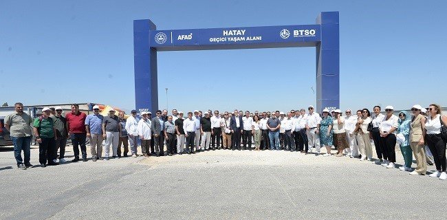 BTSO Geçici Yaşam Alanı 4 bine yakın afetzedeyi ağırlıyor