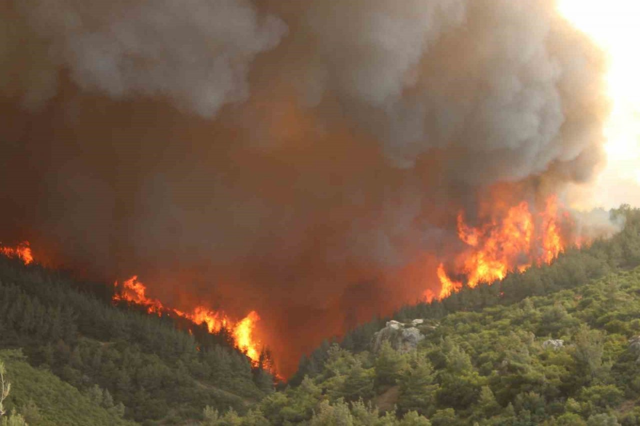 Kınık’taki yangınla ilgili gözaltına alınan kişi serbest