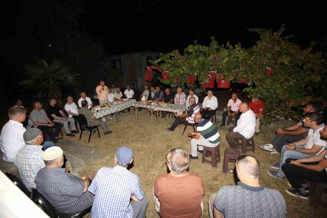 Başkan Işıksu ile yüzler gülüyor