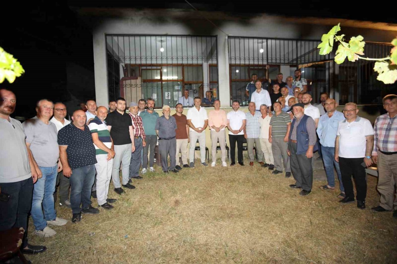 Başkan Işıksu ile yüzler gülüyor