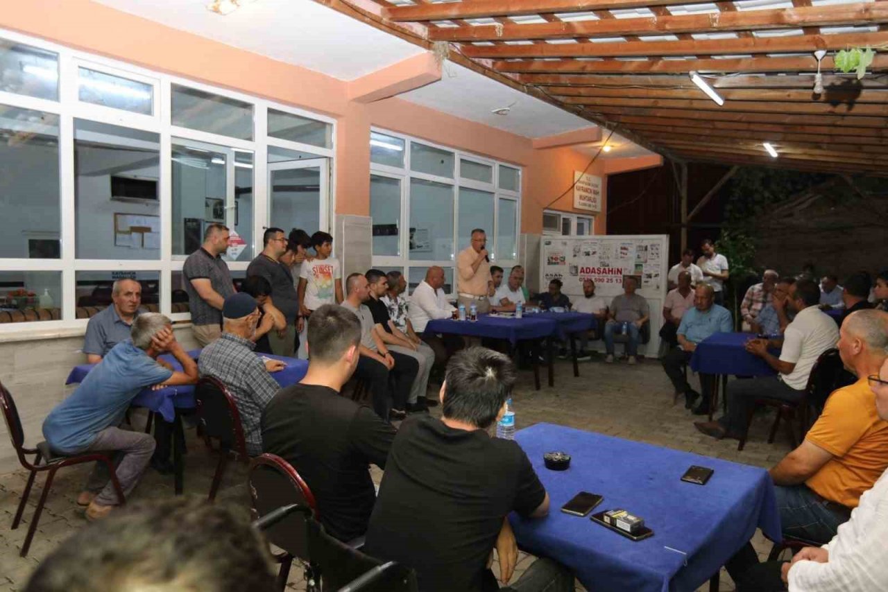 Başkan Işıksu ile yüzler gülüyor