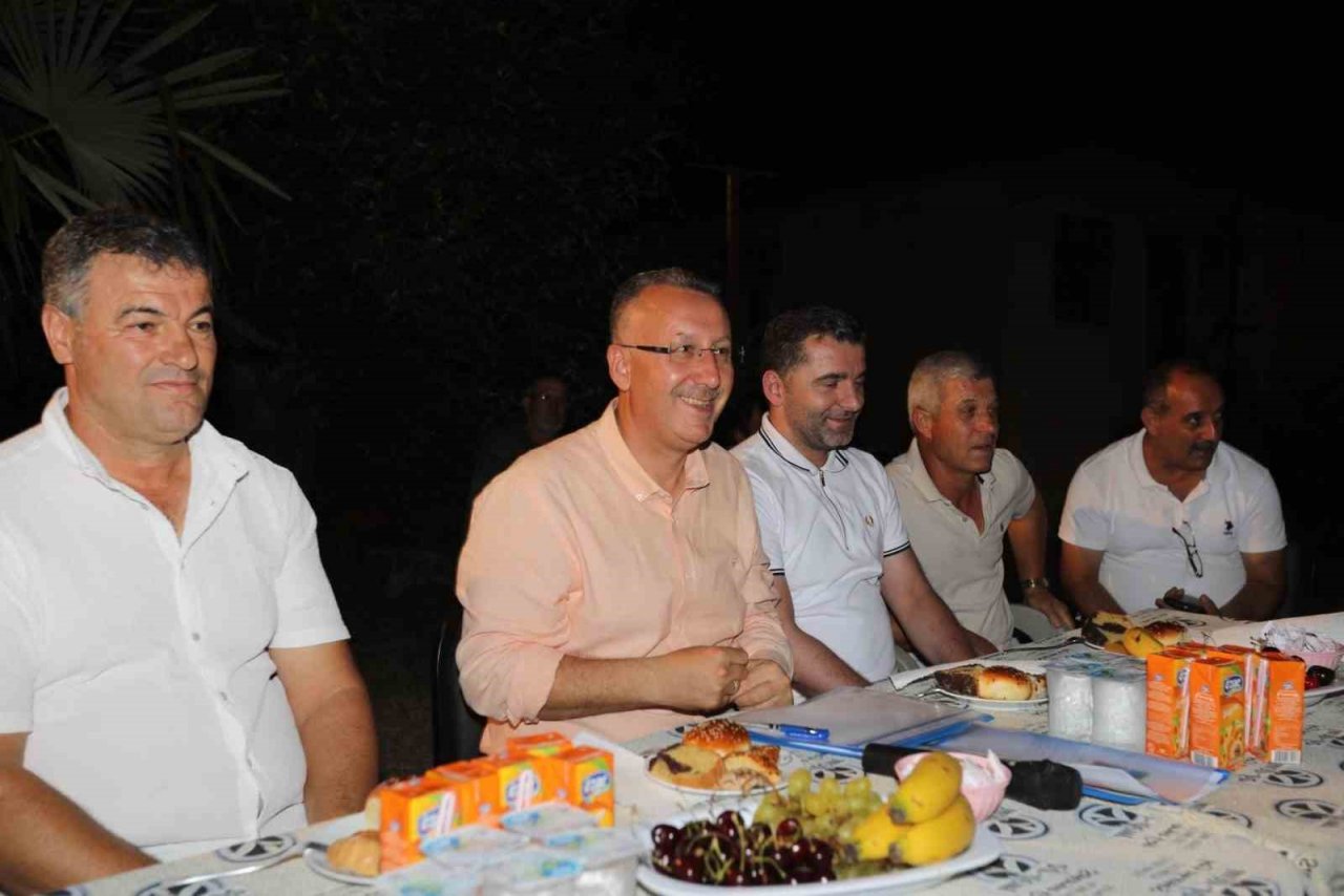 Başkan Işıksu ile yüzler gülüyor