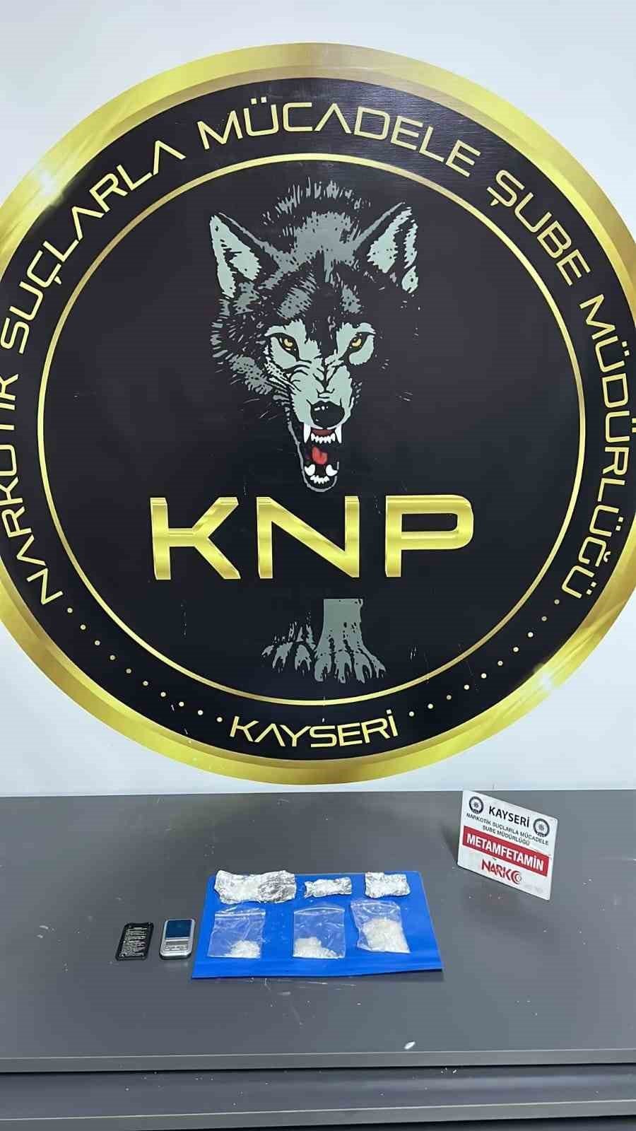 Kayseri’de uyuşturucu operasyonu