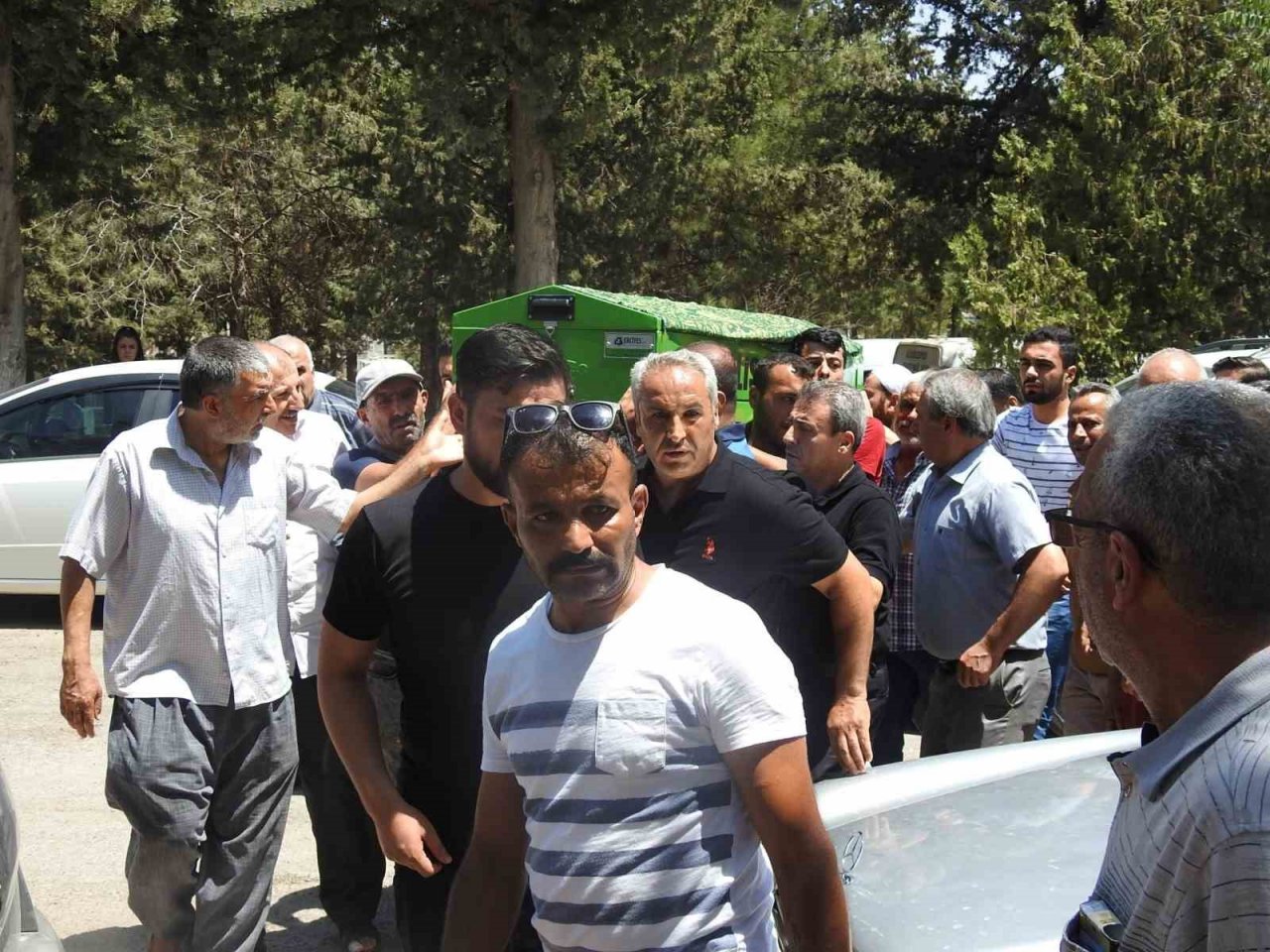 Kilis’te otopark kavgasında ölen şoför son yolculuğuna uğurlandı