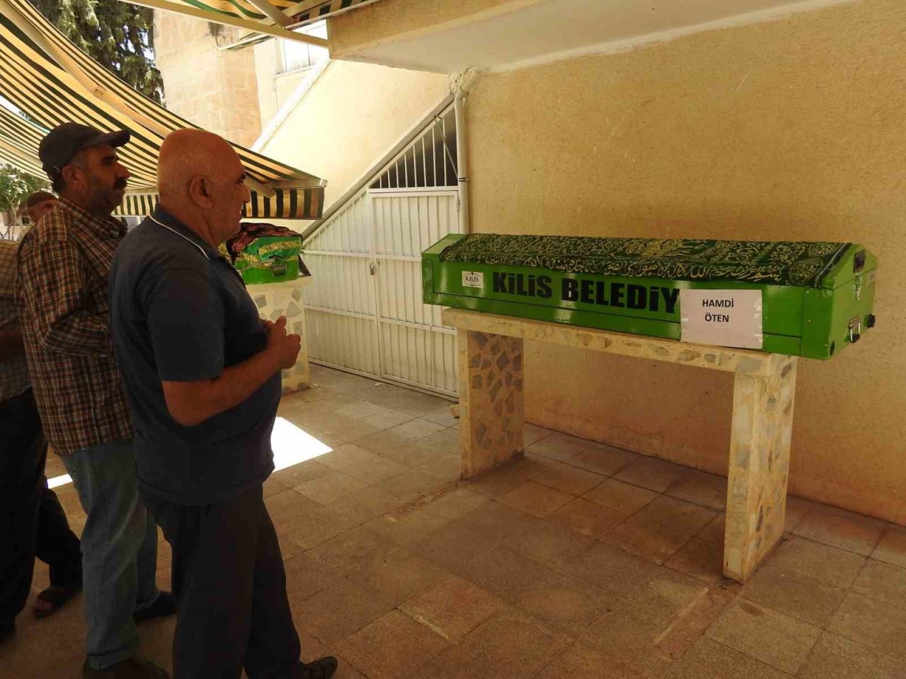 Kilis’te otopark kavgasında ölen şoför son yolculuğuna uğurlandı