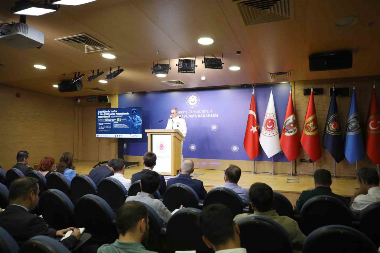 MSB: “44’ü son bir haftada olmak üzere 892 terörist etkisiz hale getirilmiştir”