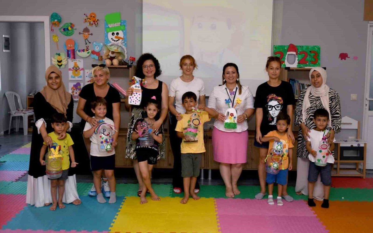 Kuşadası’nda çocuklar çevre konusunda bilgilendirildi