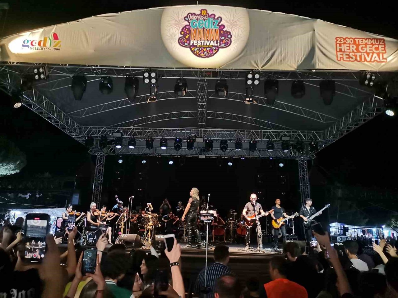 Musa Göçmen senfoni orkestrası Tarhana Festivalinde sahne aldı