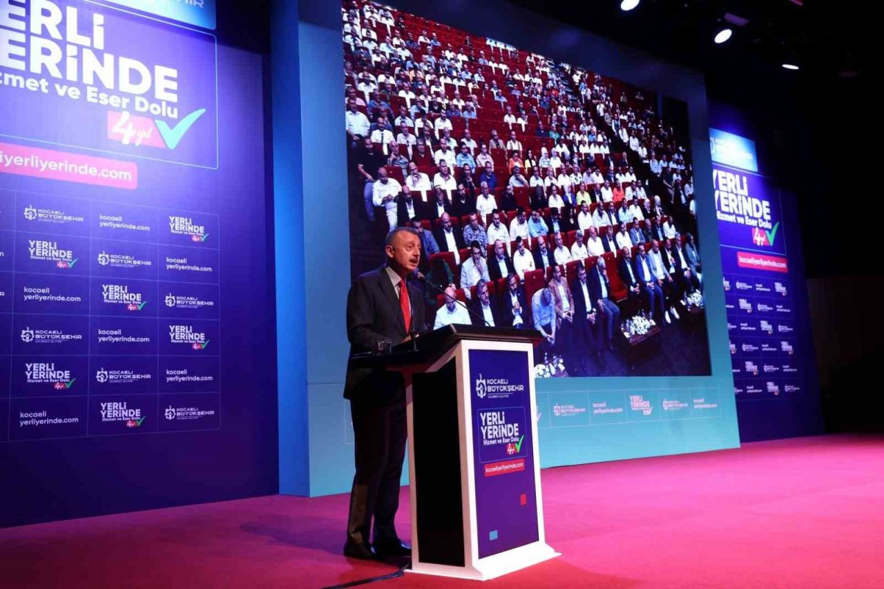 Başkan Büyükakın: "Kocaeli’de 4 yılda 18,7 milyarlık yatırım gerçekleştirdik"