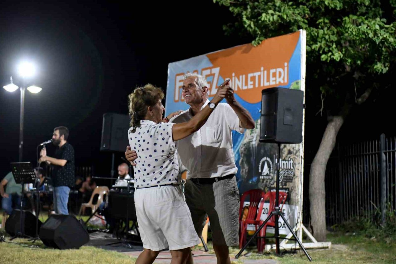 Muratpaşa’dan falez konserleri