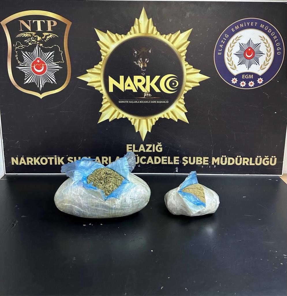 Elazığ’da uyuşturucuyla mücadele: 3 tutuklama