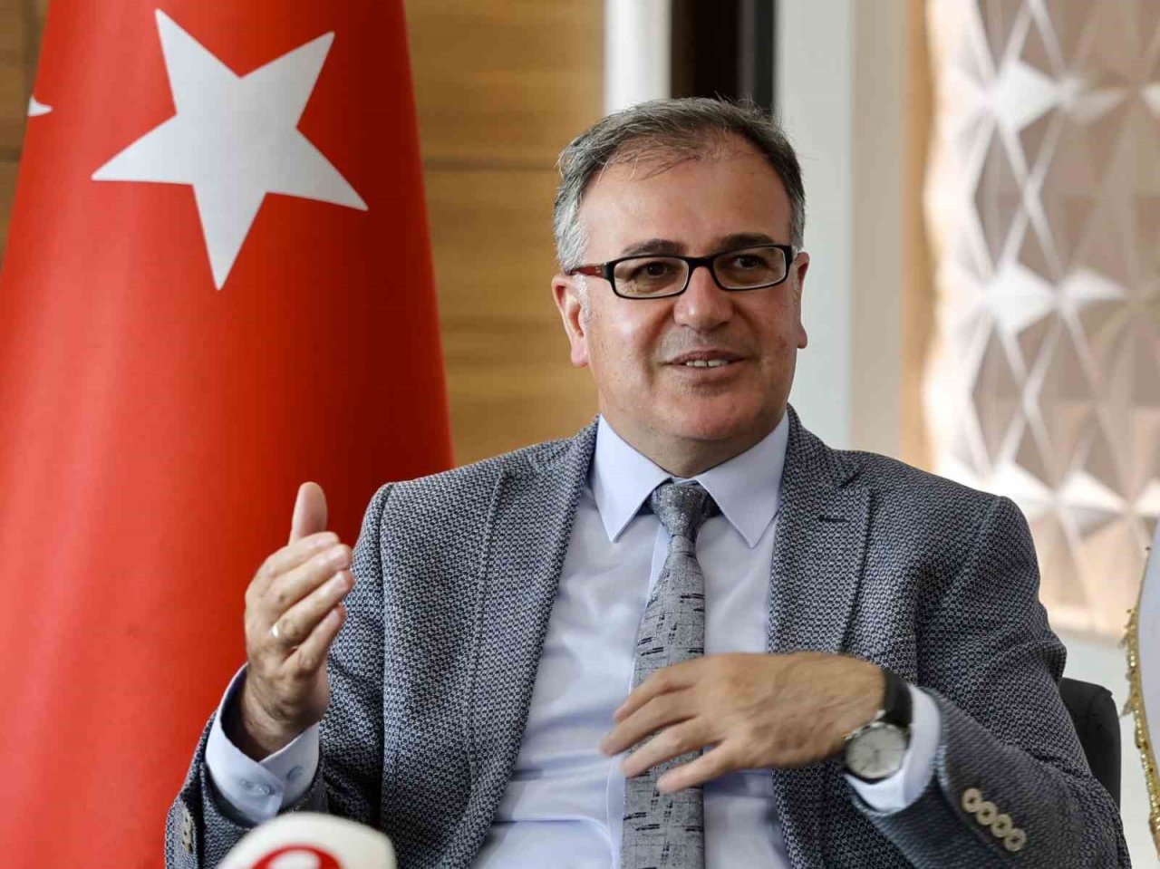 Başkan Özdoğan: "Hacılar - Erciyes yolunda çok iyi bir aşamadayız"