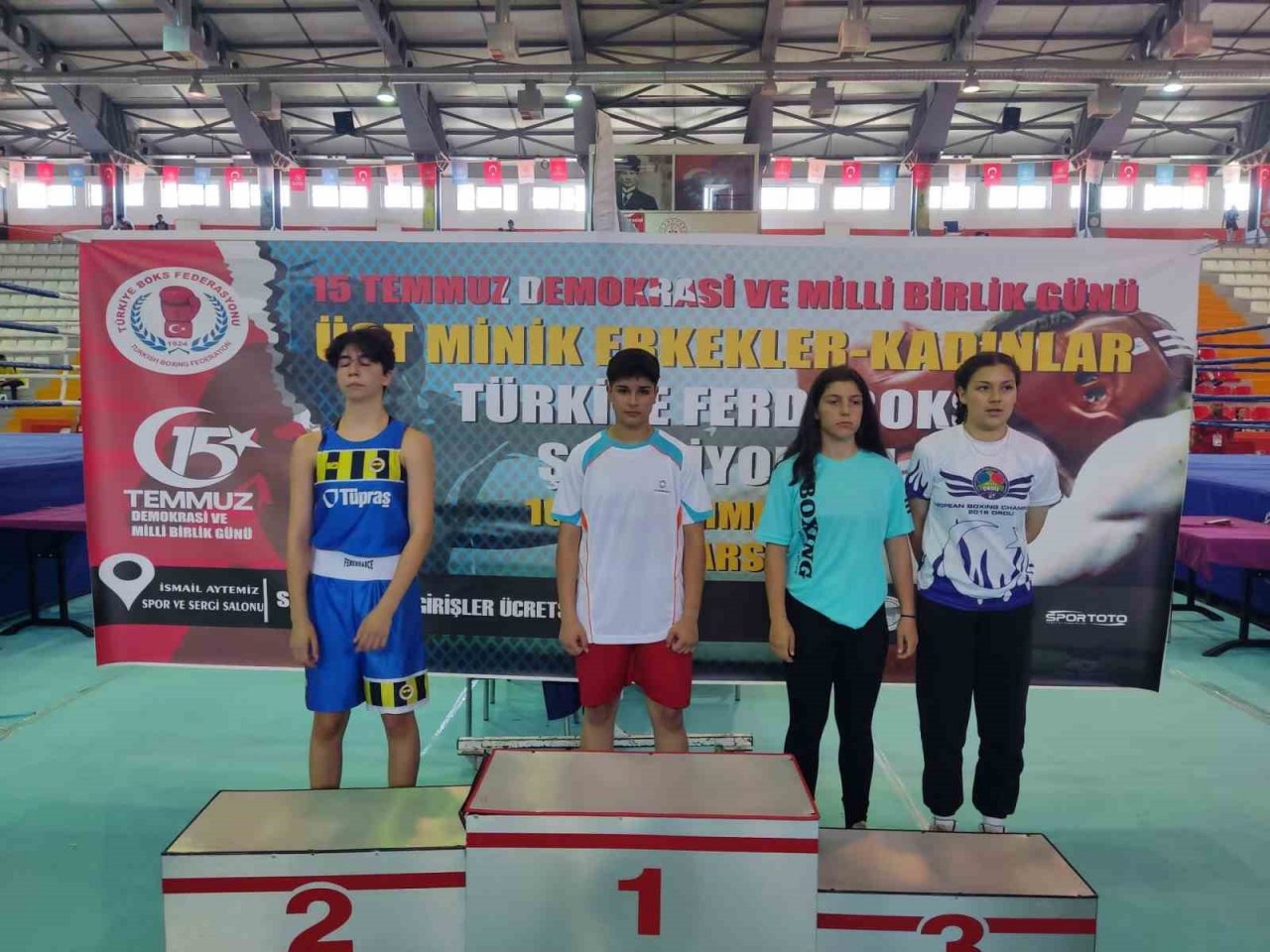 Kocasinan’ın Boks Sporcusu Ayla Fırat, Türkiye şampiyonu oldu