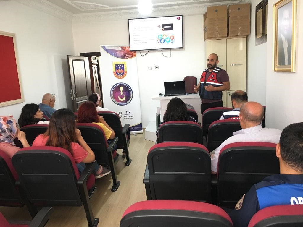 Jandarma ekiplerinin eğitimleri devam ediyor