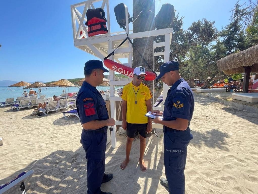 Sahil Güvenlik’ten İzmir plajlarında denetim