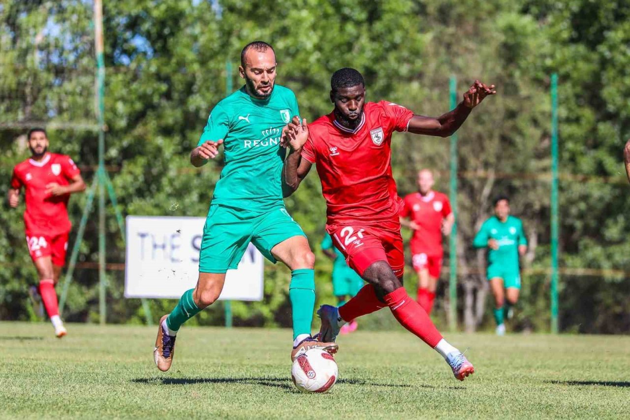 Samsunspor, Bodrumspor’u gole boğdu