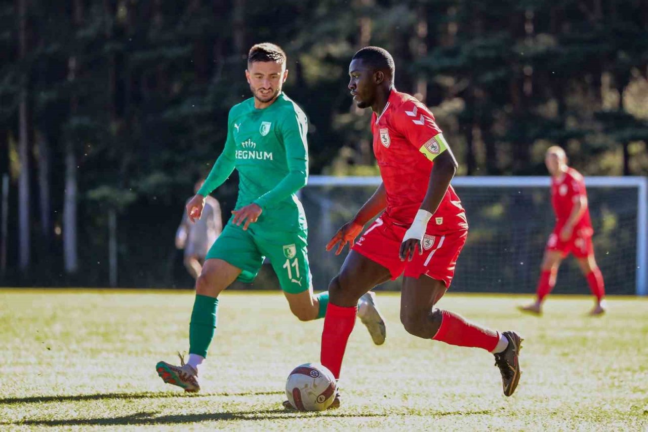 Samsunspor, Bodrumspor’u gole boğdu