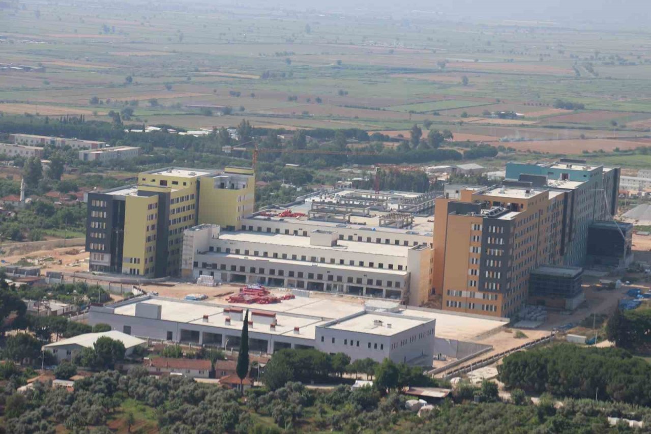 Aydın Şehir Hastanesi yapımı hızla devam ediyor