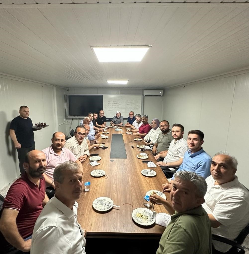 Cemar Genel Müdürü Yusuf Yalçın, AK Parti heyetini ağırladı